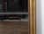 Early 20th Century French Turn of the Century 1900s Narrow Giltwood Split Mirror with Molded Frame For Sale - Image 5 of 10