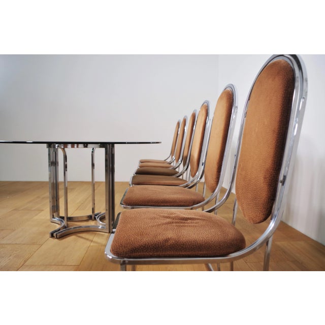 Dining Room Set by Alessandro Alprizzi, 1970s, Set of 7 For Sale - Image 14 of 18