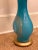 Vintage Mid 20th Century Aqua Murano Glass Lamps - a Pair For Sale - Image 9 of 10