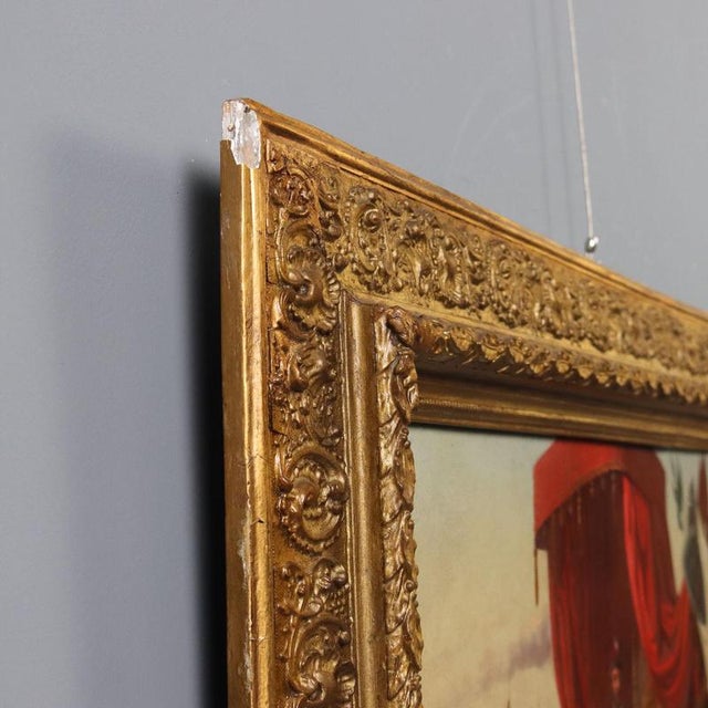 Historical Subject, Oil on Canvas For Sale - Image 11 of 13
