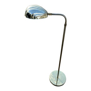 1980s Brass Clam Floor Lamp For Sale