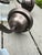 Metal Pair of Antique Brass Sconces With Vintage Opalescent Shades For Sale - Image 7 of 7