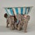 Vintage Ceramic Circus Bowl on Elephant Stand by Dan and Nisha Ferguson For Sale - Image 4 of 17