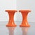 Orange Tam Tam Stools by S.E.L.U.P., 1970s, Set of 2 For Sale - Image 6 of 6