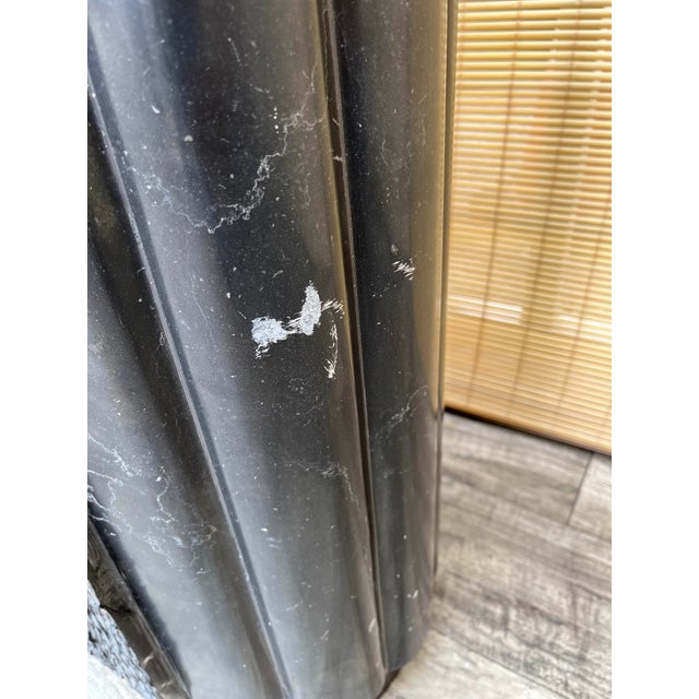 A Pair of Postmodern Marble Pedestals. Circa 1980s For Sale - Image 14 of 18