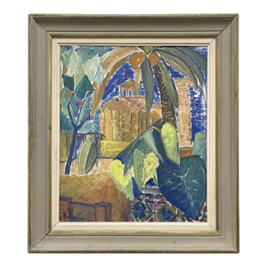 San Pietro Landscape by Marthe Bohm (Swedish, 1898-1972)