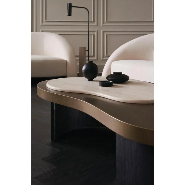 Natural Modern Cocktail Table For Sale In Greensboro - Image 6 of 7