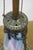 Antique Victorian Aesthetic Arts Nouveau Stained Slag Glass Parlor Lamp 25" For Sale - Image 12 of 17