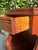 Wood Vintage Art Deco Walnut Nightstand With Ribbed Drawer Front For Sale - Image 7 of 12