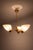 Mid-Century Swedish Brass and Copper Chandelier with Opaline Glass, 1950s For Sale - Image 3 of 9