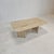 Italian Travertine Coffee Table, 2002 For Sale - Image 6 of 18