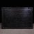 Brown Late 20th Century Dark Wood Tea Tray With Mother-of-Pearl Bird and Floral Inlay For Sale - Image 8 of 10