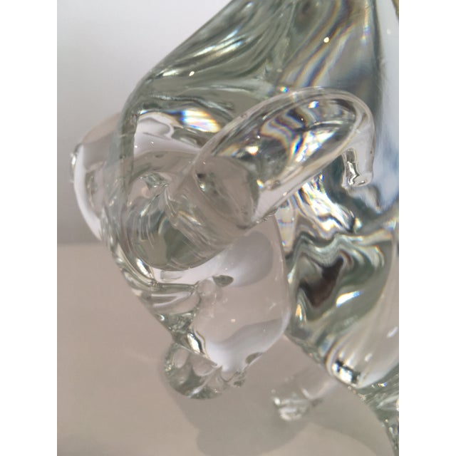 1970s Murano Glass Bull by Zanetti For Sale - Image 10 of 12
