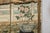 Hand-Painted Four-Panel Chinese Screen with Garden Pavilion and Peony Motifs For Sale - Image 4 of 12