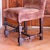Wood Continental Baroque Walnut Stretcher Base Dining Chairs-Set of Six For Sale - Image 7 of 12