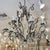 19th C Style Italian Wrought Iron & Crystal Chandelier