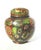Antique Chinese Enamel Ginger Jar For Sale - Image 4 of 6