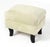 Rustic Suede & Ox Horn Ottoman For Sale - Image 3 of 9