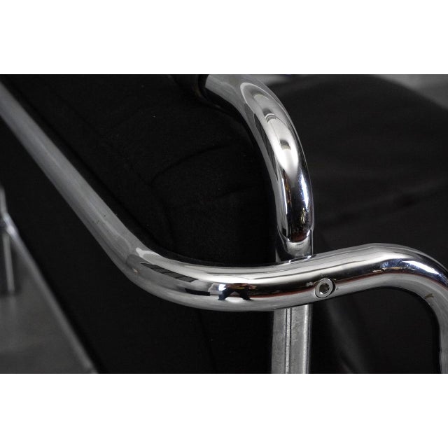 Black Leather Stringa 2-Seater Sofa by Gae Aulenti for Poltronova, 1960s For Sale - Image 12 of 18