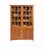 Mission Oak 4 Door Display China Cabinet - Michael's Cherry Stain For Sale - Image 9 of 10