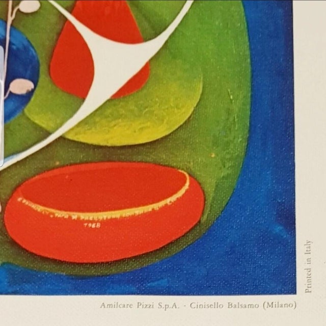 Textile Nauvomski, Lacrime dell'imperatore Samuilo Surrealist Composition, Print on Canvas For Sale - Image 7 of 8