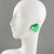 This is part of Chairish’s Costume Jewelry assortment. Lovely 1960s oversized Lucite clip-on earrings. Features a large...