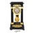 French Napoleon III Ebonized Wood Portico Mantel Clock, Circa 1860 For Sale