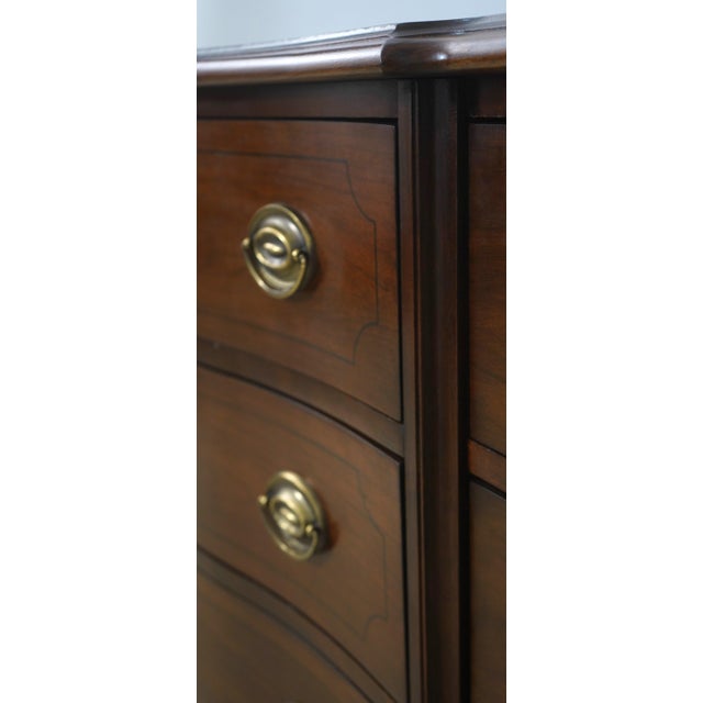 Lexington Palmer Home Cherry 12 Drawer Dresser For Sale - Image 12 of 18