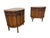 A true icon of American mid-century design, this exceptional pair of circa 1960s Kent Coffey PERSPECTA commode nightstands...