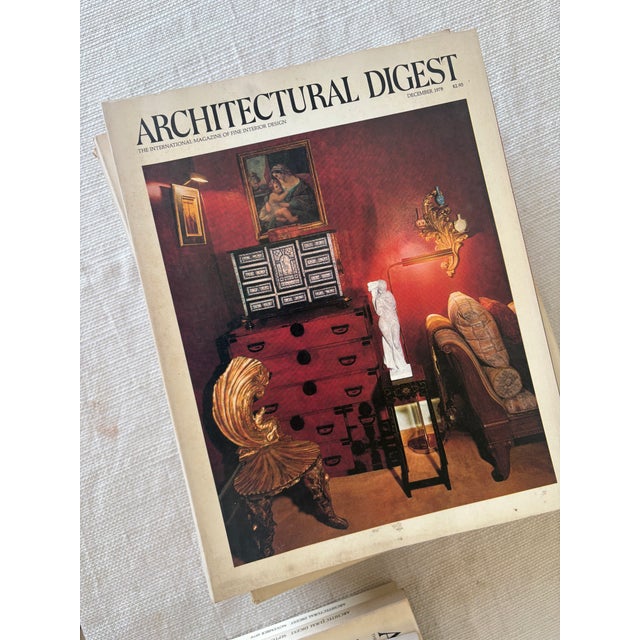 Vintage Architectural Digest Magazine Collection From the Estate of the Heiress to Macy’s For Sale - Image 11 of 16