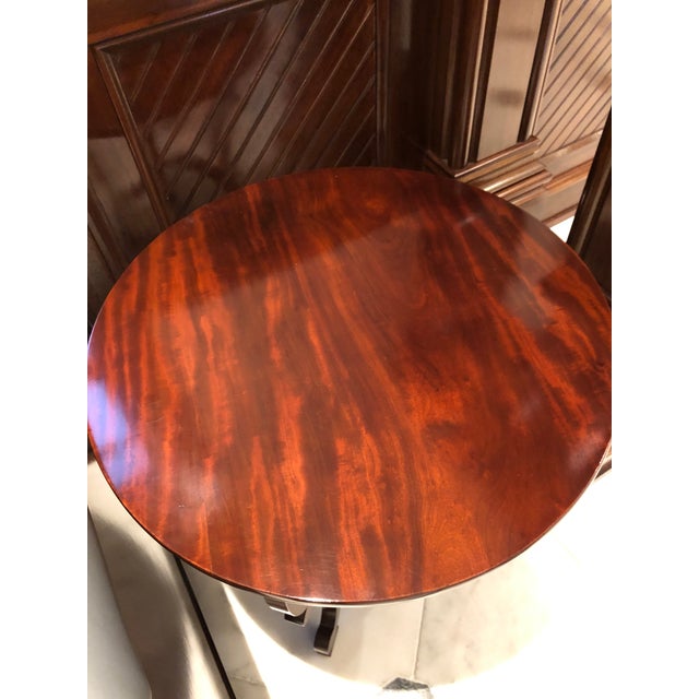 Wood American Empire End Table For Sale - Image 7 of 13