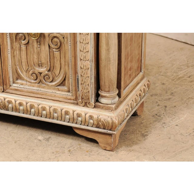 Italian 19th Century Console Cabinet with Columns For Sale In Atlanta - Image 6 of 11