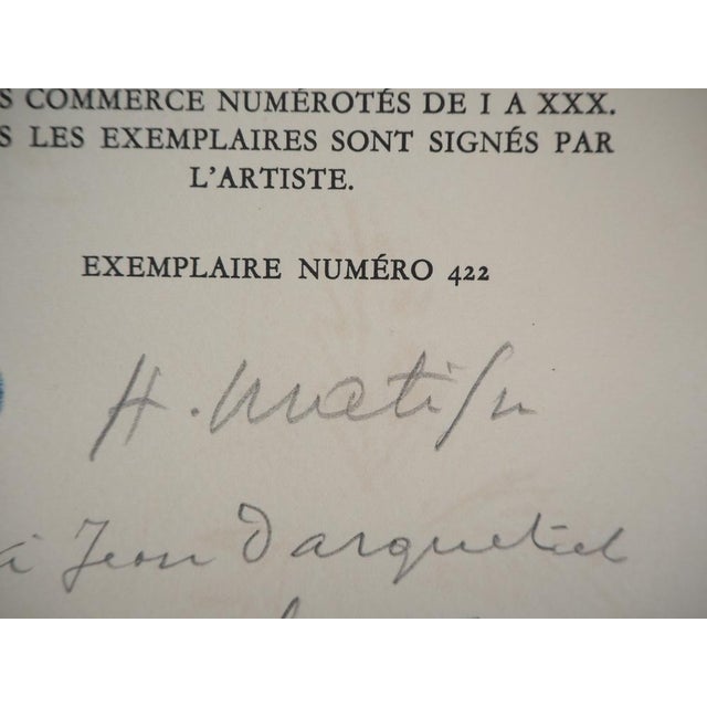 Henri Matisse, Flower Strands, 1950, Original Drawing For Sale - Image 7 of 9