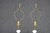 Stone Pair of Italian Carved Marble Table Lamps With Brass Accents For Sale - Image 7 of 8