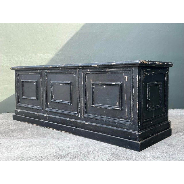 Vintage Distressed Store Counter For Sale - Image 12 of 12
