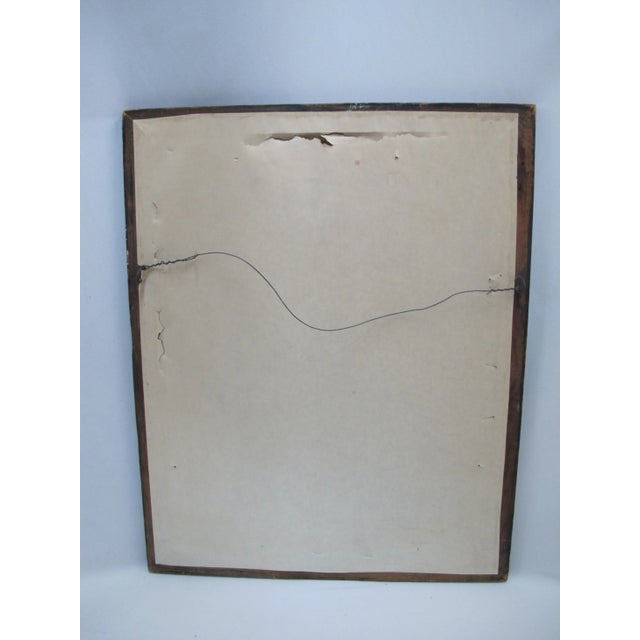 Currier & Ives Lincoln at Home Reading Scriptures to Wife & Son Steel Engraving For Sale - Image 4 of 5