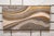 Wood Resin Geode Painting, Gold Leaf and Crushed Glass (48"x24") For Sale - Image 7 of 10