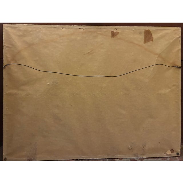 Figurative Original Drawing – Philip Grausman – Volume Sketch of Young Woman – 1982 For Sale - Image 3 of 3