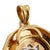 Early 21st Century 18k Yellow & White Gold Rotating Zodiac Sign Diamond Sun Motif Medal Pendant For Sale - Image 5 of 8