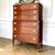 Vintage Federal Revival Mahogany Gentleman’s Chest | Tall Dresser | Tallboy For Sale In Raleigh - Image 6 of 11