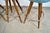 Teal 1960’s Mid-Century Modern Bentwood Bar Stools - Set of 3 For Sale - Image 8 of 12