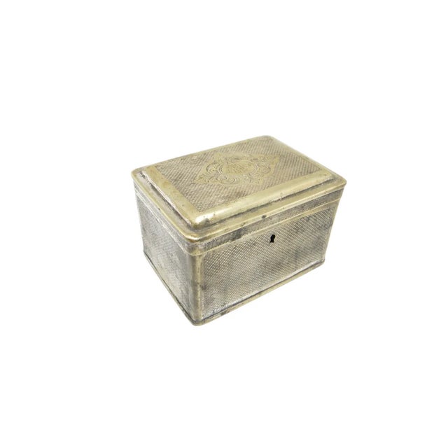 Metal Art Nouveau Austro-Hungarian Sugar Bowl, 1890s For Sale - Image 7 of 7