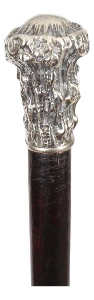 Antique Silver Plated Cane, 1800s
