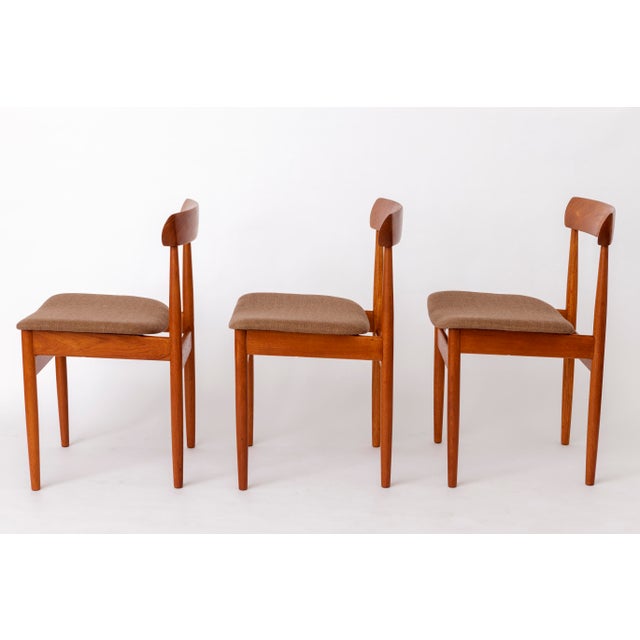 Vintage Teak Dining Chairs from Farsø Stolefabrik, 1960s, Set of 3 For Sale - Image 3 of 10