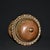 Vintage Copper Tiered Lotus Base Bell With Domed Cover For Sale In Los Angeles - Image 6 of 9
