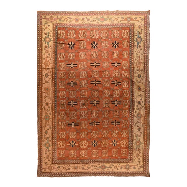 Late 19th Century Antique Bakshayesh Rug 11'4'' x 15'7'' For Sale