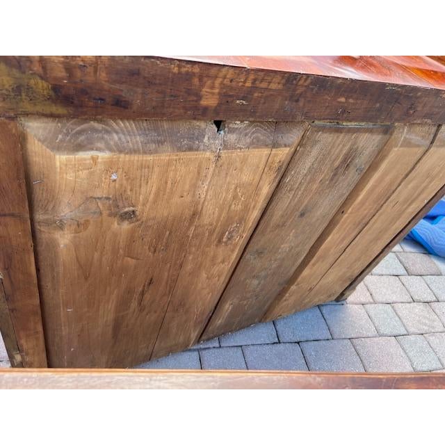 Large Antique Mahogany French or Austrian Commode Chest of Drawers For Sale In West Palm - Image 6 of 7