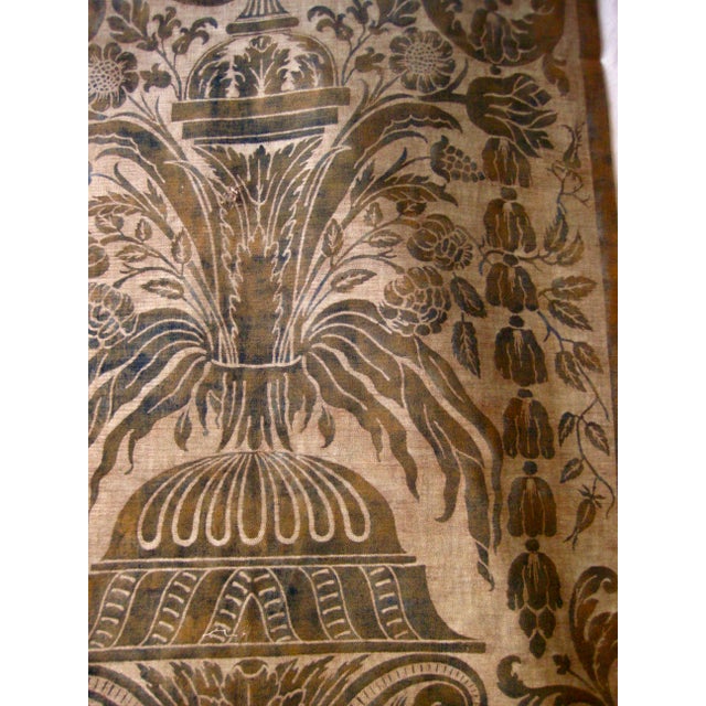 Textile Antique Fortuny Textile For Sale - Image 7 of 9
