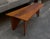 Large Mid-Century Organic Modern Walnut Plank Bench or Table - George Nakashima Inspired For Sale - Image 4 of 6