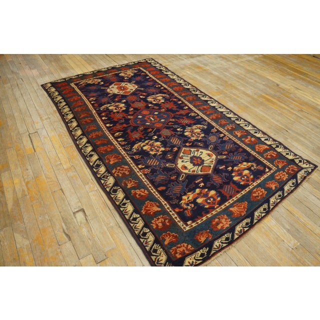 19th Century Caucasian Zeychor Carpet ( 4'2" x 7' - 127 x 213 ) For Sale - Image 11 of 12